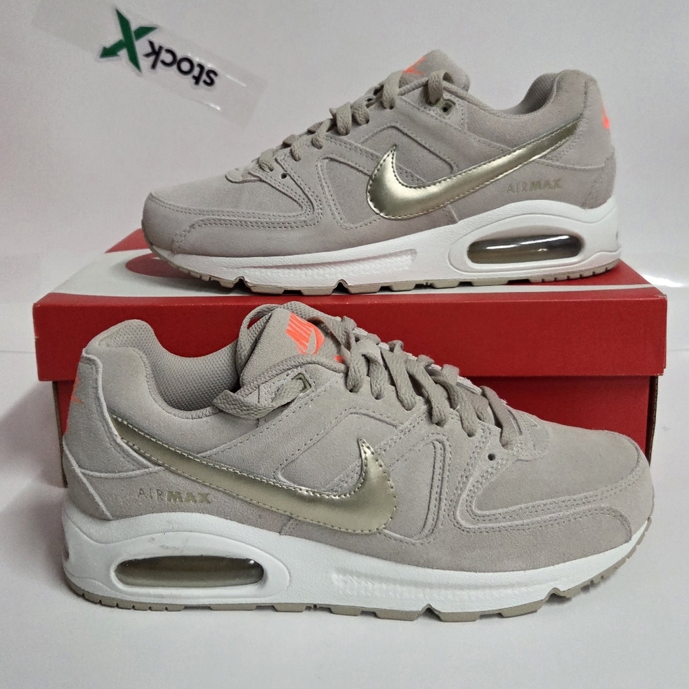 Nike Wmns Air Max Command PRM  Size 9.5 US Gold Beige Style code 718896 228
